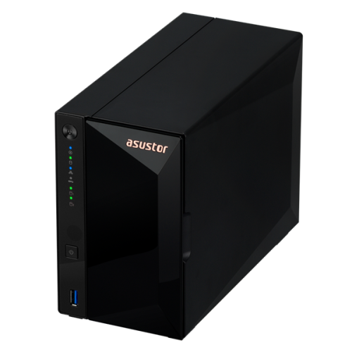 ASUSTOR AS3304T 4-Bay NAS/MPl/Cel 1.4GHz Quad Core/2GBDDR4/noHDD,LFF(HDD,SSD),/1x1GbE(LAN)/3xUSB3.2; 90IX01L0-BW3S00