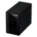 ASUSTOR AS3302T 2-Bay NAS/MPl/Cel 1.4GHz Quad Core/2GBDDR4/noHDD,LFF(HDD,SSD),/1x1GbE(LAN)/3xUSB3.2; 90IX01I0-BW3S00