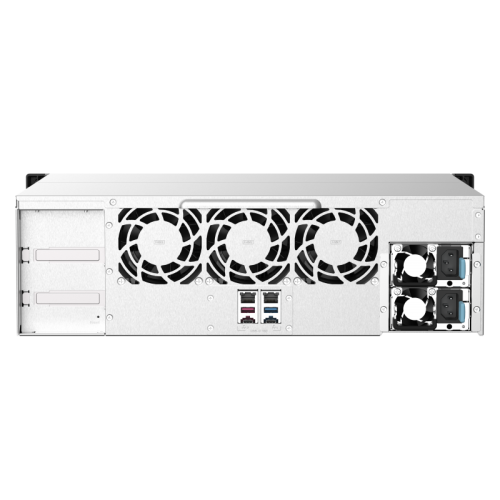 QNAP SMB 3U QC 2,2GhzCPU/16Gb(upto64Gb)/upto 16HDD, up to 28 with TL-R1200S-RP/SATA(3,5