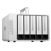 TerraMaster D5-Thunderbolt3 DAS tower/JBOD,RAID0,1,10,5/up to 5 HS SATA(3,5' or 2,5')/1xDP1.2/2x40GbThunderbolt3/1xPS/1YW
