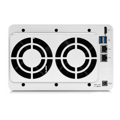 TerraMaster F4-423 tower NAS QC 2,0Ghz(2,9)/4Gb(32)/TRAID,JBOD,RAID0,1,10,5,6/up to 4 HS SATA(3,5' or 2,5')/2xM.2 2280 NVMe/2xUSB3.1 Gen2/HDMI/2x2,5GbE RJ-45/iSCSI/1xPS/1YW