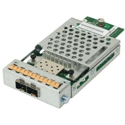 Infortrend host board with 2 x 10Gb/s iSCSI (SFP+) ports, type 1 (without transceivers)