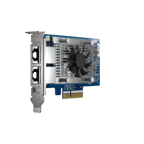 QNAP Expansion Card QXG-10G2T-X710 PCIe Gen3x4 2x10GbE(BASE-T)