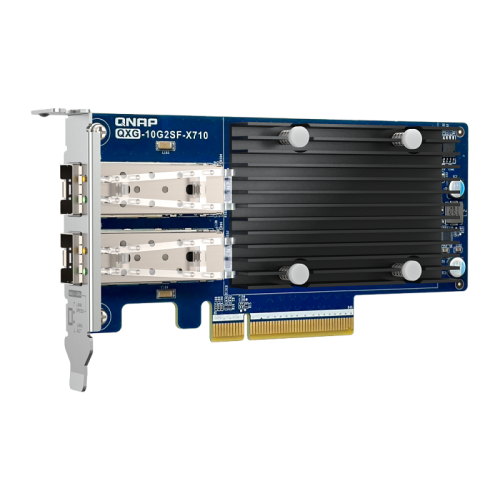 QNAP Expansion Card QXG-10G2SF-X710 PCIe Gen3 x8 2x10GbE(SFP+)