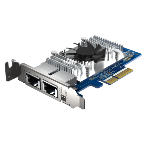 QNAP Expansion Card QXG-10G2T-X710 PCIe Gen3x4 2x10GbE(BASE-T)