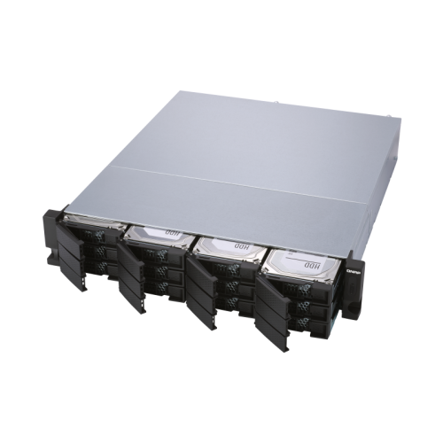 QNAP SMB Expansion Unit (Rack 2U) up to 12hot plug HDDs SATA(3,5' or 2,5')/2xPS incl Cbl/no rail/Expand with QXP-1600eS11(Include)