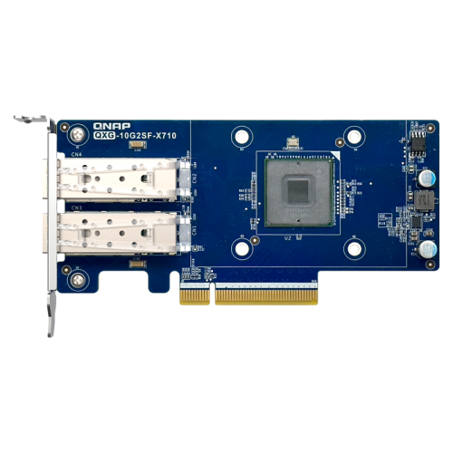 QNAP Expansion Card QXG-10G2SF-X710 PCIe Gen3 x8 2x10GbE(SFP+)