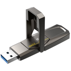 Netac US5 128GB USB3.2+TypeC Solid State Flash Drive, up to 550MB/500MB/s