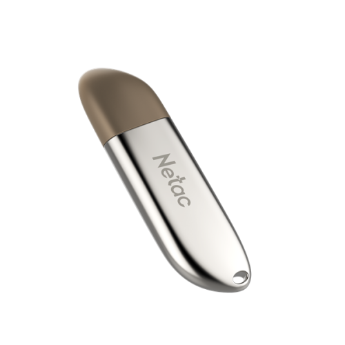 Netac U352 64GB USB2.0 Flash Drive, aluminum alloy housing