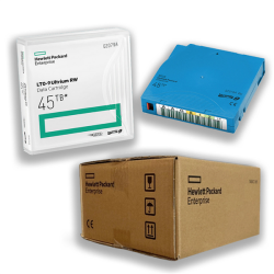 HPE Ultrium LTO9 45TB bar code non custom labeled cartridge 20 pack (for libraries & autoloaders; incl. 20 x Q2078L)