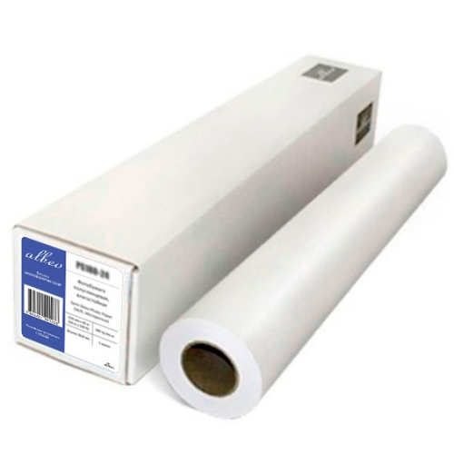 Бумага Albeo InkJet Paper, универсальная, втулка 50,8мм, белизна 146%, 0,841 х 100м,  80 г/ кв.м