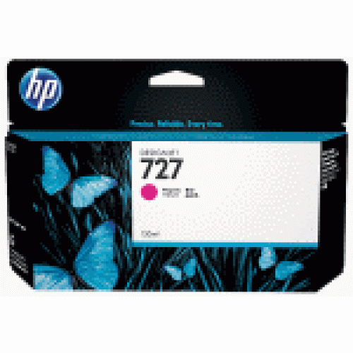 Cartridge HP 727 для DJ T920/T1500/T2500/T930/T1530/T2530, пурпурный (130мл)