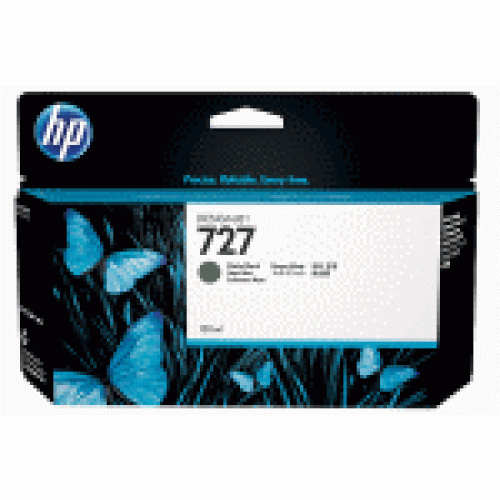 Cartridge HP 727 для DJ T920/T1500/T2500/T930/T1530/T2530, черный матовый (130мл)