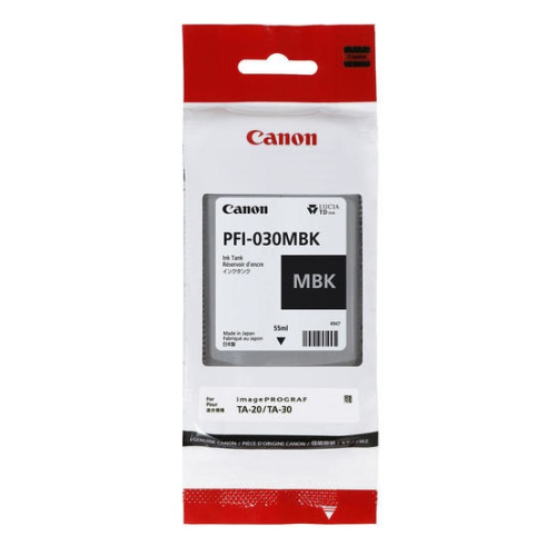 Картридж CANON  Pigment Ink PFI-030 Matte Black (TM240/TM340)  55ml