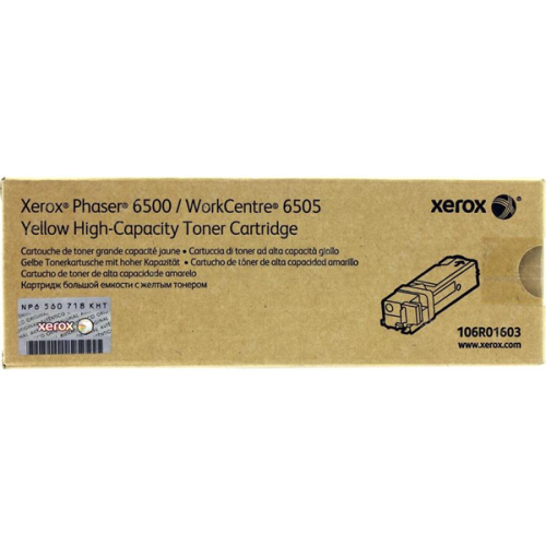 Принт-картридж Xerox Phaser 6500 WC 6505 (2,5K стр.), желтый