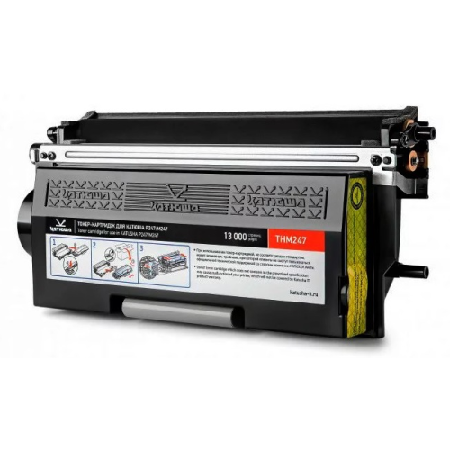 Тонер-картридж для Катюша Р247/М247, ресурс 13 000 отпечатков.