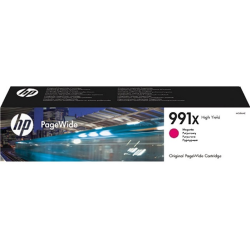 Cartridge HP 991X для PageWide 755/755/774/779/750/772/777, пурпурный (16 000 стр.) (аналог X4D13AC)