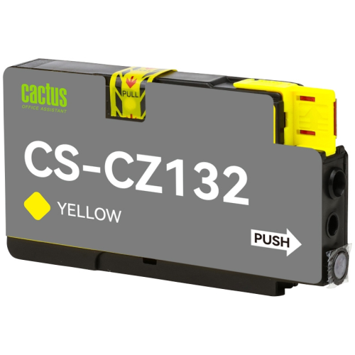 Cactus CS-CZ132 №711 желтый (26мл) для HP DJ T120/T520
