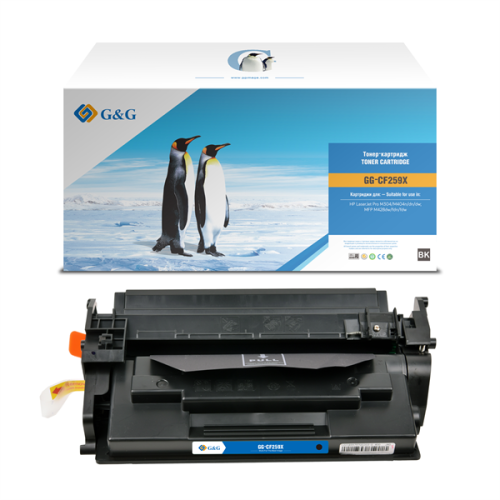 Cartridge G&G 59X для HP LJ M304/M404/M428, с чипом (10 000стр.) (аналог CF259X)