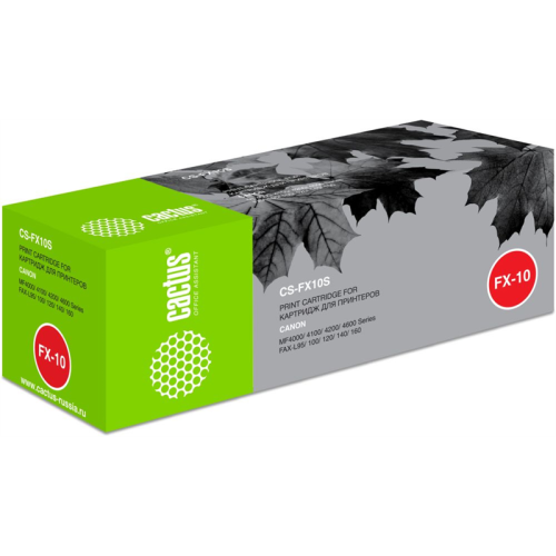 Cactus CS-FX10S FX-10 черный (2000стр.) для Canon L100/L120/4140/MF4380dn/D420/D480