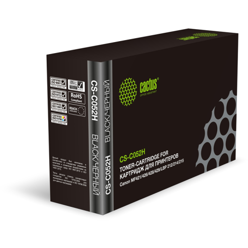 Cactus CS-C052H 052H черный (9200стр.) для Canon MF421/426/428/429/LBP 212/214/215
