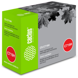 Cactus CS-C719H 719H черный (6400стр.) для Canon MF5840dni-Sensys/MF5880dni; LBP6300i/6650i