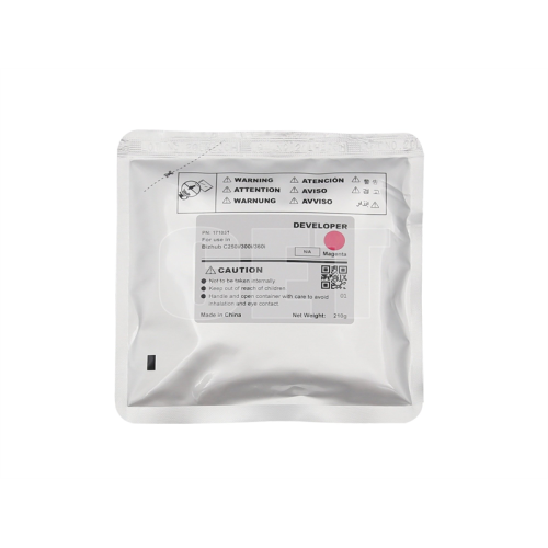 Девелопер для KONICA MINOLTA Bizhub C250i/300i/360i (CET) Magenta, 210г, 1000000 стр., CET171031