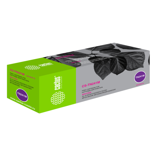 Cactus CS-TN241M TN-241M пурпурный (1400стр.) для Brother HL-3170CDW