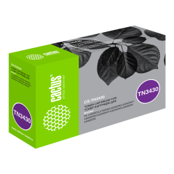 Cactus CS-TN3430 TN-3430 черный (3000стр.) для Brother HL L5000/5100/5200/6250/6300/6400