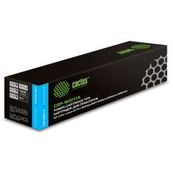 Cactus CSP-W2211A 207A голубой (1250стр.) для HP M255/MFP M282/M283