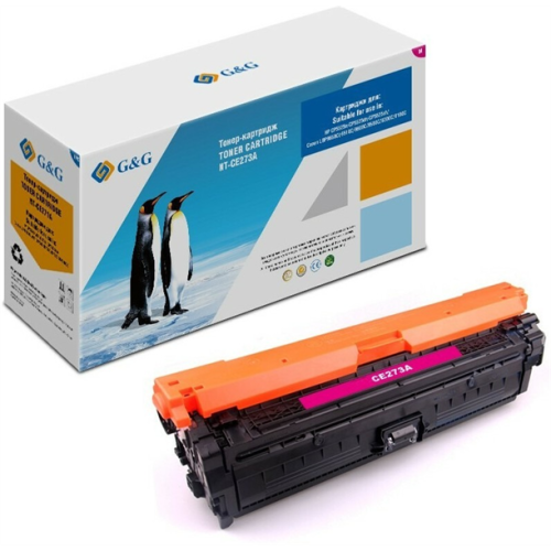 Картридж G&G 650A для LJ CP5520/5525, пурпурный (15 000 стр.)