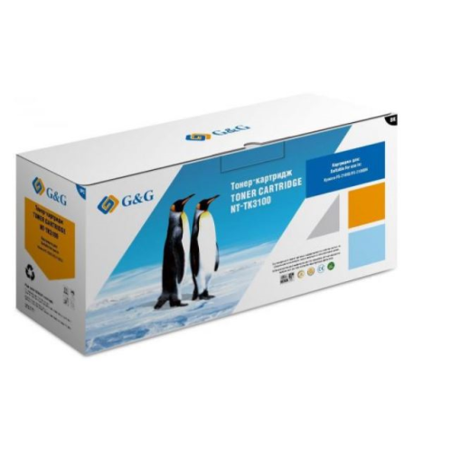 G&G toner cartridge for Kyocera FS-2100D/2100DN/4100DN/4200DN/4300DN/M3040DN/М3540DN 12 500 pages with chip TK-3100 1T02MS0NL0 гарантия 12 мес.