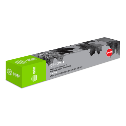 Cactus CS-EXV14 C-EXV14 черный (8300стр.) для Canon iR2016/2018/2020/2022/2025/2030/2318/2320