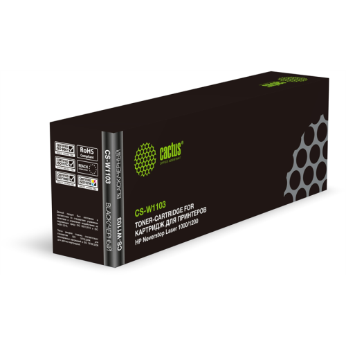 Cactus CS-W1103 W1103 черный (2500стр.) для HP Neverstop Laser 1000/1200