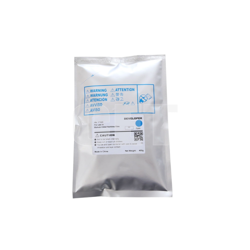 Девелопер для KONICA MINOLTA Bizhub C654/C754/C654e/C754e (CET) Cyan, 400г, 155000 стр., CET171020