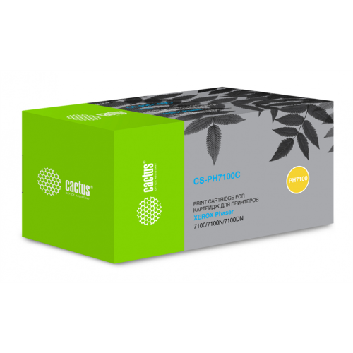 Cactus CS-PH7100C 106R02606 голубой (4500стр.) для Xerox Phaser 7100/7100N/7100DN