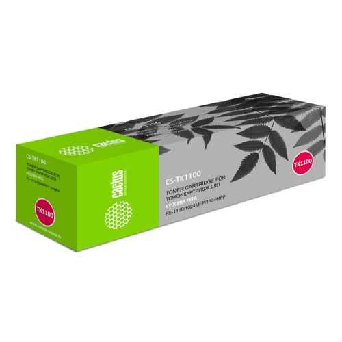 Cactus CS-TK1100 TK-1100 черный (2100стр.) для Kyocera Mita FS-1110/1024MFP/1124MFP