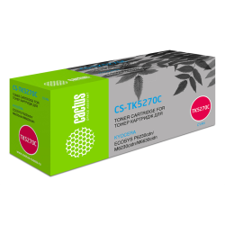 Cactus CS-TK5270C TK-5270C голубой (6000стр.) для Kyocera Ecosys P6230cdn/M6230cidn/M6630cidn