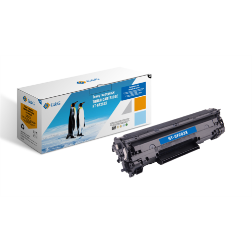 Cartridge G&G 83X для HP LJ M125/M127/M201/M225/;Canon MF229/MF226/MF216/MF224/MF222/MF217/MF211/MF212/MF227, с чипом (аналог CF283X)