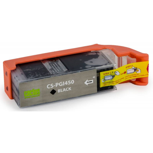 Cactus CS-PGI450 PGI-450 черный пигментный (21.4мл) для Canon MG6340/5440/IP7240