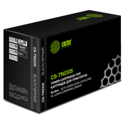 Cactus CS-TN2335 TN-2335 черный (1200стр.) для Brother DCP L2500/L2520/L2540/L2560