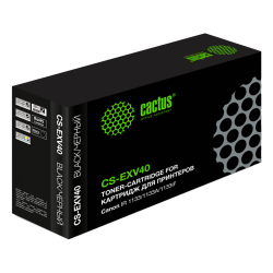 Cactus CS-EXV40 C-EXV40 черный (6000стр.) для Canon IR 1133/1133A/1133iF