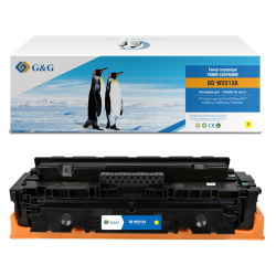 Cartridge G&G 207A для HP CLJ M255/M282/M283, с чипом (1 250стр.), желтый (аналог W2212A)