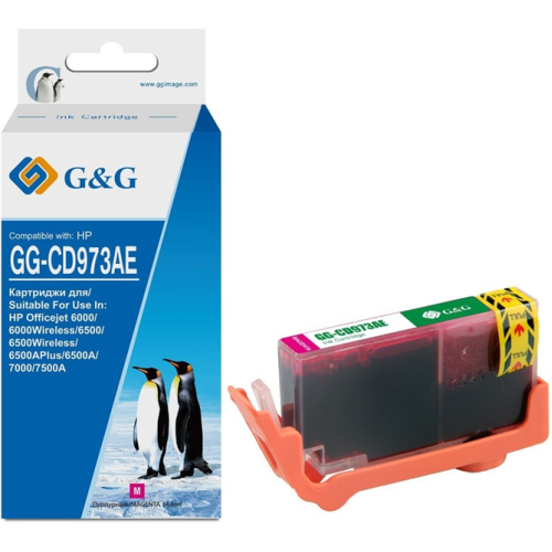 Cartridge GG 920XL для Officejet 6000/6500/7000/7500, пурпурный (700 стр.)