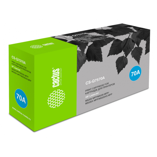 Cactus CS-Q7570A Q7570A черный (15000стр.) для HP LJ M5025/M5035/M5035X/M5035XS