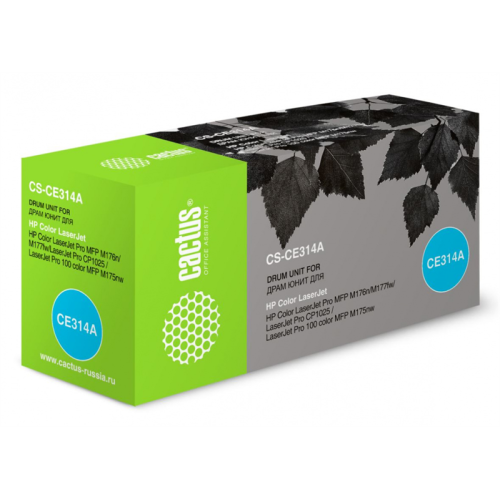 Cactus CS-CE314A CE314A цв:14000стр. для HP CLJ CP1012 Pro/CP1025 Pro/CP1025nw Pro/CP1025 Pro Plus HP