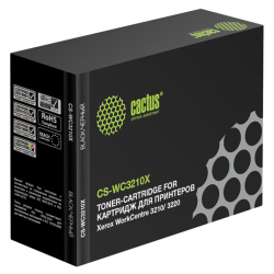 Cactus CS-WC3210X 106R01487 черный (4100стр.) для Xerox WorkCentre 3210/ 3220