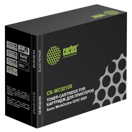 Cactus CS-WC3210X 106R01487 черный (4100стр.) для Xerox WorkCentre 3210/ 3220
