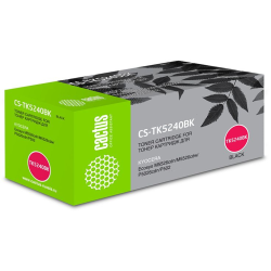 Cactus CS-TK5240BK TK-5240BK черный (4000стр.) для Kyocera Ecosys M5526cdn/M5526cdw/P5026cdn/P5026cdw