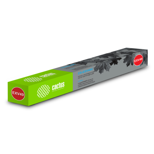 Cactus CS-EXV49C C-EXV49C C голубой (19000стр.) для Canon IR C3320/C3320i/C3325i/C3330i/C3500/C3520i MFP/C3525i MFP/C3530i MFP